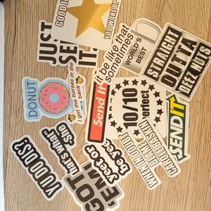 Assortment of Stickers 15 Count